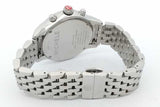 Michele Jetway Quartz Chronograph 40mm Stainless Steel Watch Eb0526pxzsa