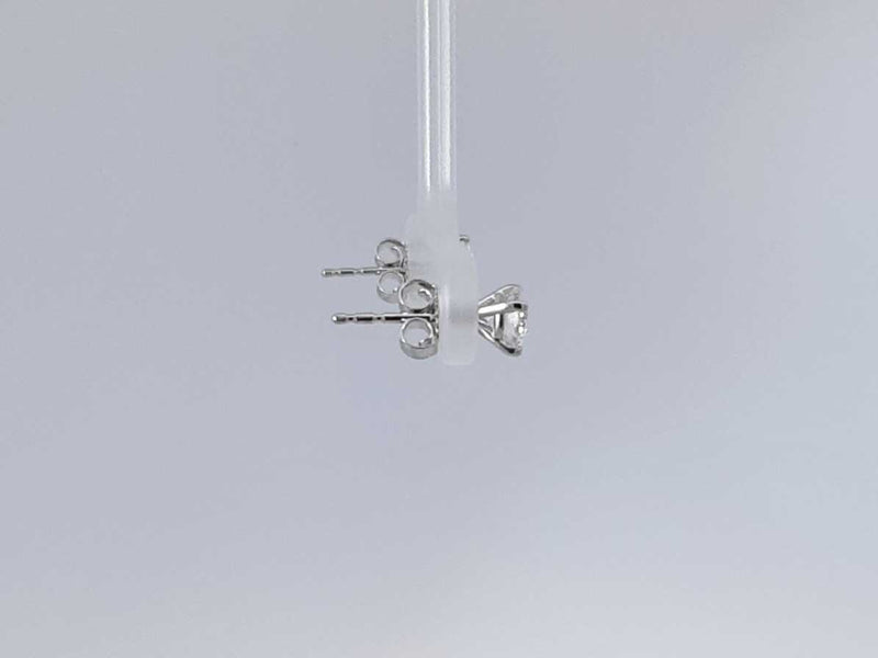 0.74 Cttw Lab Grown Diamonds 14k White Gold Stud Earrings 0.60 G Aa0725lczsa