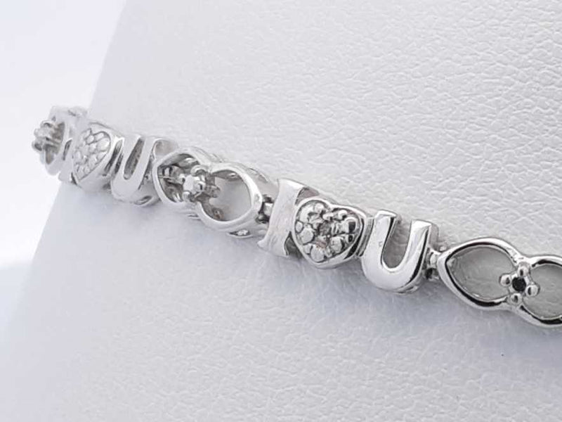 925 Sterling Silver Bracelet 9 Grams 8 Inch Eb1124oxsa