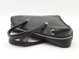 Balenciaga Extra Small Triangle Duffle Bag In Black Leather Fw0926ocrdu