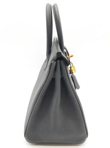 Hermes Birkin 25cm Gris Misty Gray Togo Gold Hardware Handbag Do0626oxzxzde