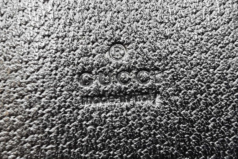 Gucci Black Gg Canvas/leather Travel Tote Bag Sd0925rzxdu