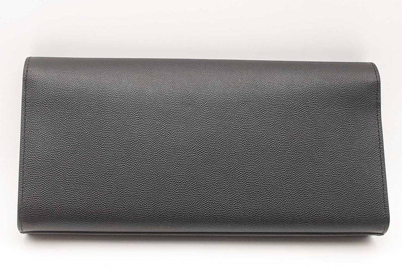 Yves Saint Laurent Kate Monogram Black Leather Clutch Eb1224orxsa