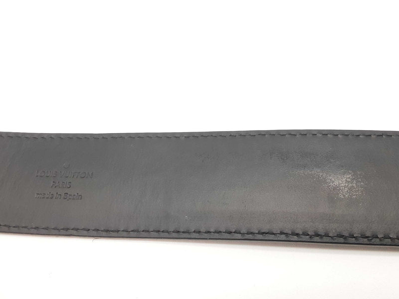 Louis Vuitton Initials Damier Graphite Reversible Belt Size 105/42 Do0625lcrde