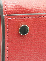 Kate Spade Darcy Satchel In Candy Cherry Red Grained Leather Fw1225izdu