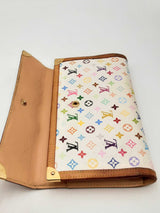 Louis Vuitton  Takashi Murakami Monogram Porte Tresor Wallet Eb1024oxzsa