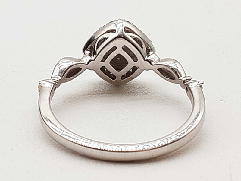 0.25 Cttw Lab Grown Diamonds 0.925 Silver 2.3g Ring Size 7 Do0325pxde