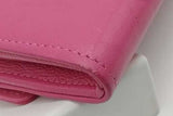 Chanel Camellia Pink Leather Wallet Eb1026ixzsa