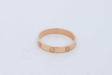 Cartier 18k Yellow Gold Love Ring 3.8 Grams Size 61 Eb0826rxzde