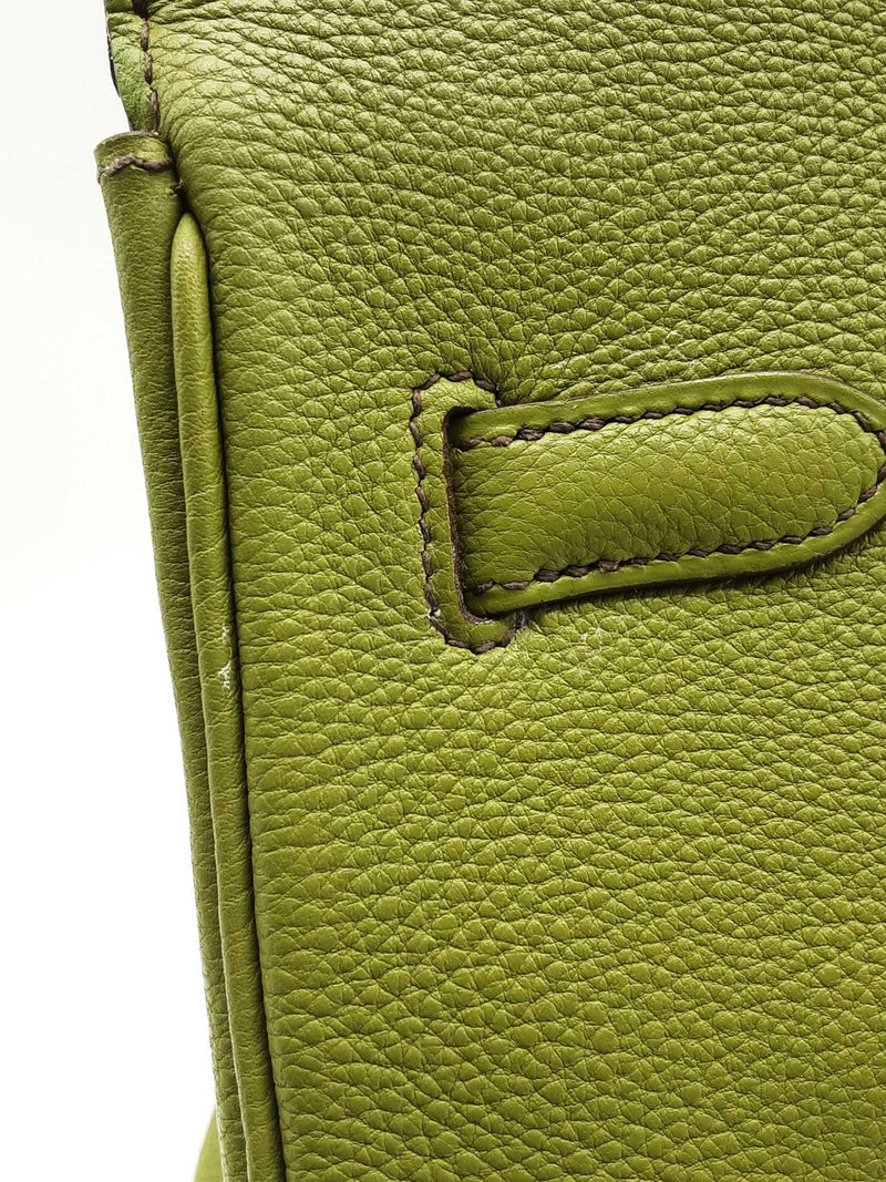 Hermes Birkin 35 Vert Anis Green Togo Palladium Hardware Handbag Do0724cxzxde