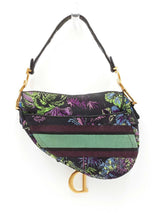 Christian Dior Limited Edition Saddle Bag In Toile De Juoy Voyage Fw0826loxzdu