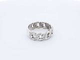 Konstantino Sterling Silver Carved Curb Link Ring 9.1 Grams Size 12 Fw0425pxdu