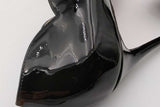 Christian Louboutin Hot Chick Black Patent Leather Heels Size 43 Eb0926oxzsa