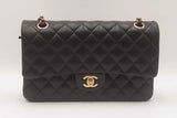 Chanel Matelasse Timeless Classic Black Quilted Satin Handbag Sd0625oczxdu