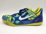 Nike 646701-413 Kobe 9 Em Low Brazil Blue White Green Shoes Size 8.5 Do0524crde