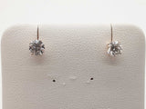 1.07 Cttw Lab Grown Diamonds 14k Yellow Gold 1.0g Stud Earrings Do0326orxde