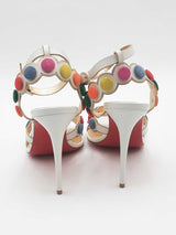 Christian Louboutin Smartissima White Leather Stiletto Heels Size 36 Eb0726orxsa