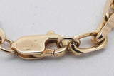 14k Yellow Gold Link Chain Necklace 27.9 Grams 17.5 Inch Eb0726lcrxsa