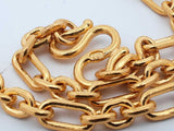 24k Yellow Gold Link Chain Necklace 57.3 Grams 25.5 Inch Eb0526cxxzde