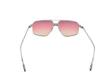 Jacques Marie Mage 158-141 Silver/rose Gold-toned Sunglasses Jg1225wrzmia