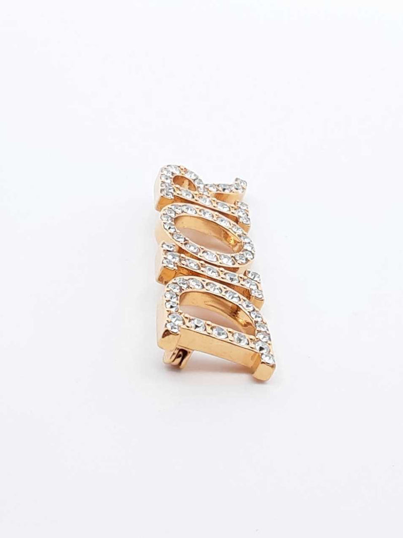 Christian Dior Dio(r)evolution Gold-tone & Crystal Brooch Fw1025exdu