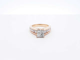 1.66 Cttw Diamond & 14k Yellow Gold Engagement Ring 7.4 Grams Size 6 Fwlzxzdu