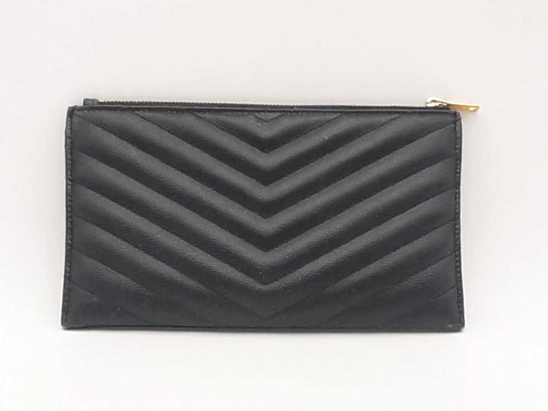 Ysl Saint Laurent Grain De Poudre Monogram Bill Pouch Sd0725ozxsa
