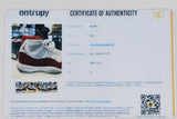 Nike Air Jordan 11 Retro "Cherry" Red & White Sneakers Size 14 Fw0325lxzdu