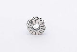 Pandora Sterling Silver Twice As Nice Flower Spacer Charm 2.1 Grams Eb1124lrsa