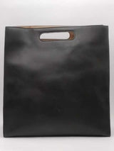 Gucci Embossed Logo Xl Tote Black Aa1026pzxsa