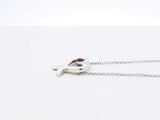 Tiffany & Co. Paloma Picasso Loving Heart Necklace In Silver 17 Inch Fw0226rrdu