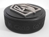 Vegas Golden Knights Custom Diamond Hockey Puck 7.00ctw (Prxz) 144010013845