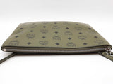 Mcm Khaki Moss Visetos Crossbody Pouch Sd0826oorde