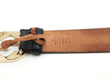 Gucci Guccissima Gg Black Belt / Buckle Size 32 Aa0826crsa