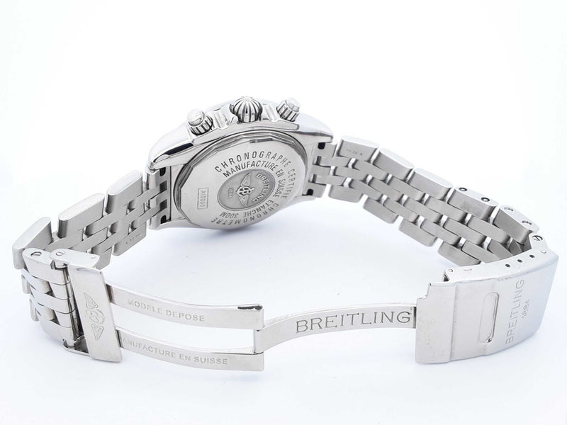 Breitling Chronomat Evolution 3.92 Cttw Diamond & Stainless Steel 44mm Watch Fw0125wzzxdu