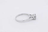 0.5cttw Diamond Ring In 10k White Gold 2.8 Grams Size 7 Eb0226ocrsa