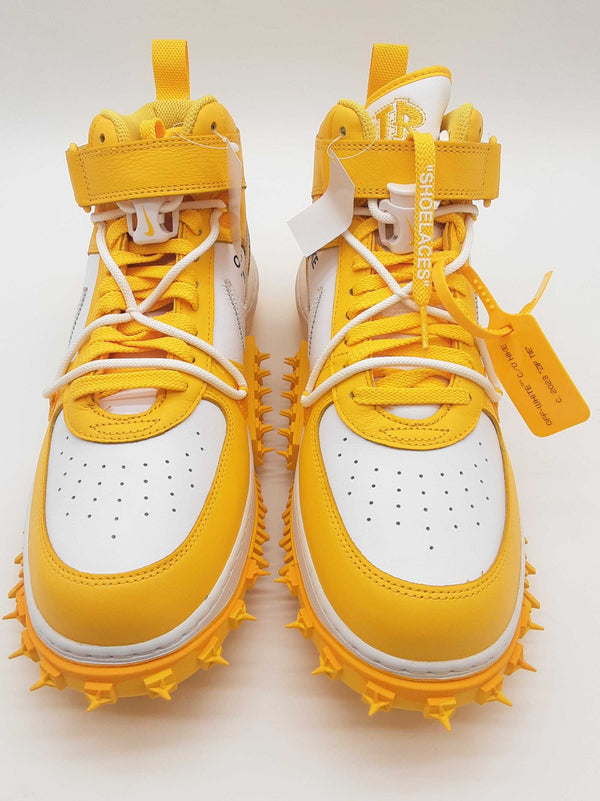 Nike X Off- White Dr0500-101 Air Force 1 Yellow Shoes Size Us 11.5 Do0525lcxde