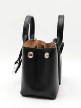Longchamp Roseau Convertible Black Leather Crossbody Tote Fw0825lrxdu