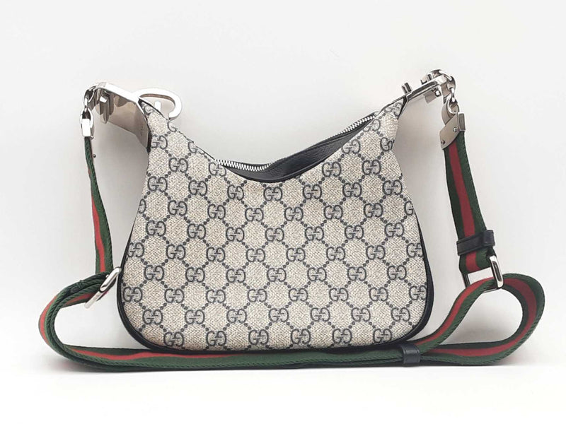 Gucci Supreme Monogram Textured Calfskin Shoulder Bag Sd0825izxsa