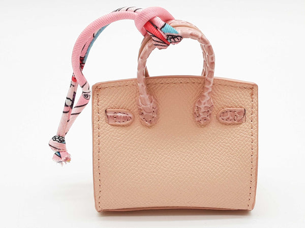 Pink Building Mini Bag Charm Do0725ede