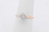 0.50ctw Diamond Solitaire Ring In 14k Yellow Gold 2 Grams Size 6 Eb0725oorsa