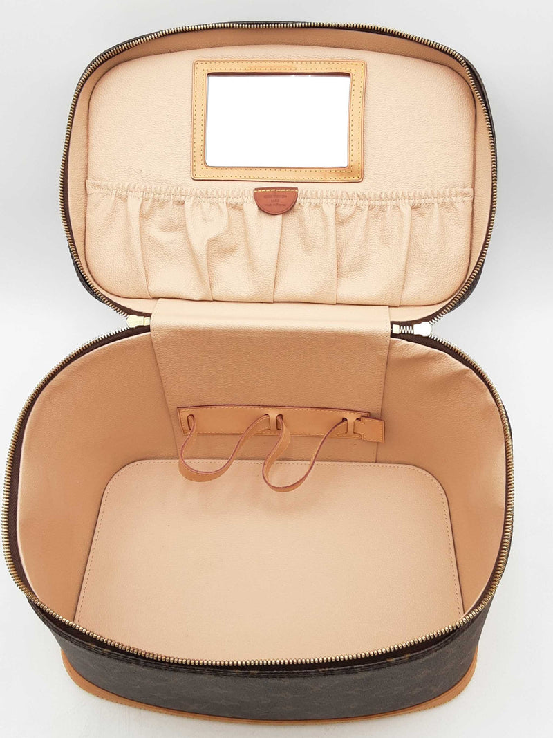 Louis Vuitton Monogram Nice Cosmetic Vanity Case Aa0225cxzsa