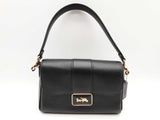 Coach Grace 2 Way Black Leather Shoulder Bag Do1024pxde