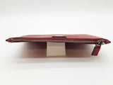 Prada Red Saffiano Zipper Pouch Do0926oxzde