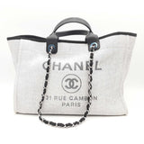 Chanel Deauville Woven Tote Bag Hs0824oxzxsa