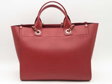 Chanel Caviar Deauville Studded Tote Red Aa0825loxzsa