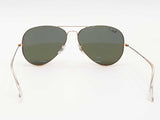Ray-ban Rb3025aviator Gold Sunglasses With Case Aa0926wrsa