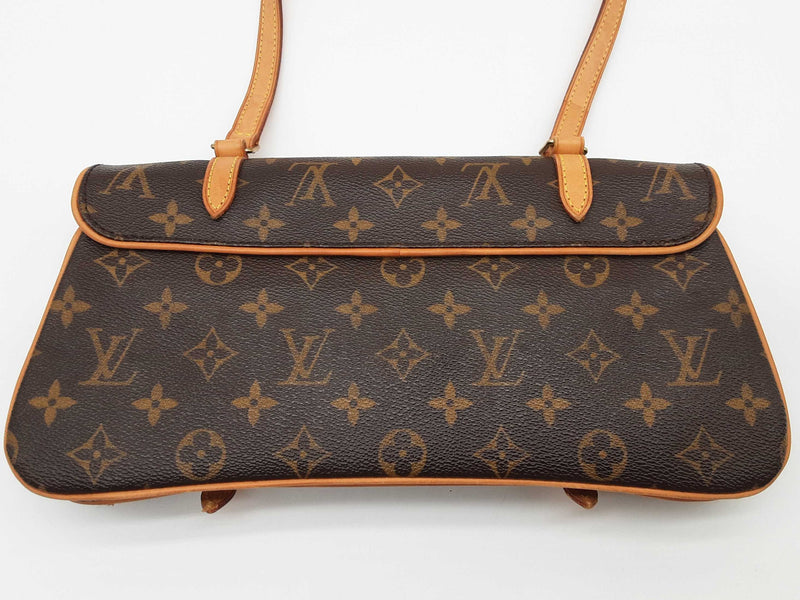 Louis Vuitton Marelle Brown Monogram Coated Canvas Shoulder Bag Do0425lolrde