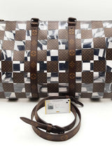 Louis Vuitton Monogram Pvc Chess Keeepall Bandouliere 50 Eb1223wxxzsa