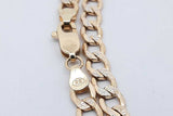 10k Yellow Gold Curb Link Bracelet 4.4 Grams 9 Inch Eb0526oxzsa